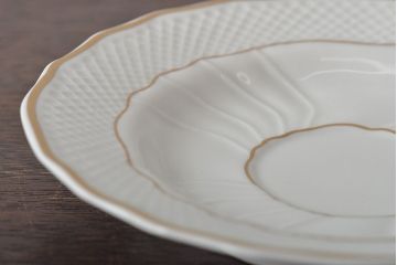 中古　ハンガリー　HOLLOHAZA(ホロハーザ)　Pannonia(パノニア)　カップ&ソーサー6客セット(洋食器)(R-044216)