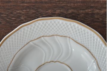 中古　ハンガリー　HOLLOHAZA(ホロハーザ)　Pannonia(パノニア)　カップ&ソーサー4客セット(洋食器)(R-044217)