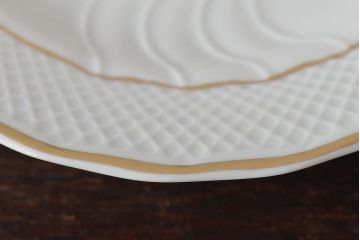 中古　ハンガリー　HOLLOHAZA(ホロハーザ)　Pannonia(パノニア)　カップ&ソーサー4客セット(洋食器)(R-044217)