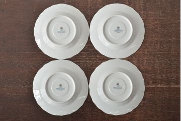 中古　ハンガリー　HOLLOHAZA(ホロハーザ)　Pannonia(パノニア)　カップ&ソーサー4客セット(洋食器)(R-044217)