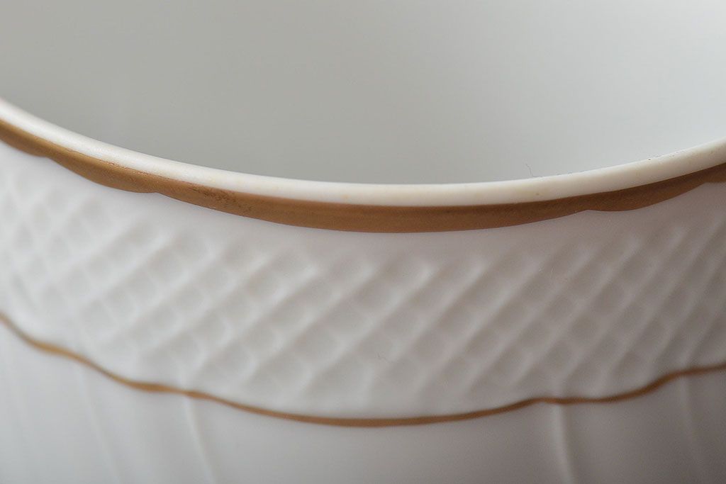 中古　ハンガリー　HOLLOHAZA(ホロハーザ)　Pannonia(パノニア)　カップ&ソーサー4客セット(洋食器)(R-044217)