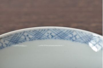 江戸〜明治　古伊万里　渦福蓋茶碗など8点(染付湯呑、小皿、醤油皿)(R-044218)