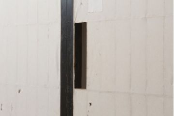 アンティーク建具　和製アンティーク　腰板ケヤキ　漆塗り　上手物　和の風情漂う格子入り障子戸4枚セット(建具、引き戸)(R-044259)