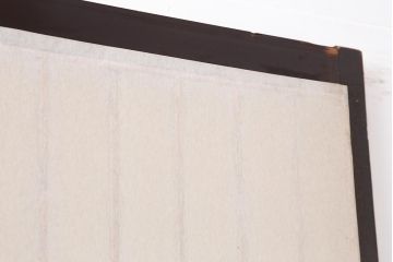 アンティーク建具　和製アンティーク　大正昭和初期　レトロガラス入り　和の趣あふれる障子戸4枚セット(引き戸、建具、ガラス帯戸)(R-044270)