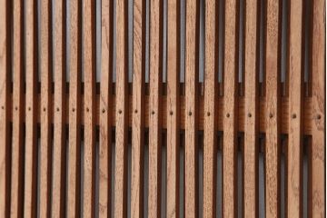 アンティーク建具　和製アンティーク　大正昭和初期　総栗材・腰板ケヤキ材　大珍品!　無双格子戸1枚(引き戸、建具)(R-044280)