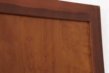 アンティーク建具　和製アンティーク　昭和中期　板部一枚板　美しい組子が目を惹く帯戸4枚セット(ガラス帯戸、組子帯戸、引き戸、建具)(R-044287)