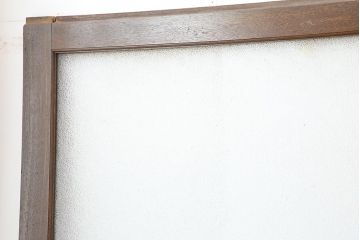 レトロ建具　昭和レトロ　タモ材　高級品!和洋どちらにも合わせやすいガラス戸4枚セット(引き戸、建具)(R-044288)