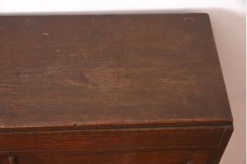 アンティーク家具　大正昭和初期　タモ材　和洋どちらの空間にも馴染むライティングビューロー(机、在宅ワーク、在宅用デスク、簿記机)(R-044304)