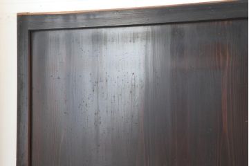 アンティーク建具　和製アンティーク　明治大正期　和の趣たっぷりの帯戸4枚セット(ガラス帯戸、引き戸、建具)(R-044309)