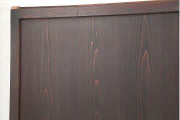 アンティーク建具　和製アンティーク　明治大正期　和の趣たっぷりの帯戸4枚セット(ガラス帯戸、引き戸、建具)(R-044309)