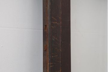 アンティーク建具　和製アンティーク　明治大正期　和の趣たっぷりの帯戸4枚セット(ガラス帯戸、引き戸、建具)(R-044309)