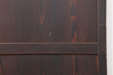 アンティーク建具　和製アンティーク　明治期　格調高い和を演出する帯戸3枚セット(板戸、建具、引き戸)(R-044310)