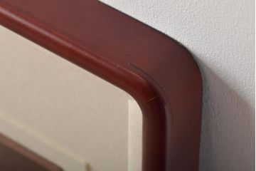 友雄造　彫金銅板　柿実詩図　額装(彫金家、作家物)(R-044318)