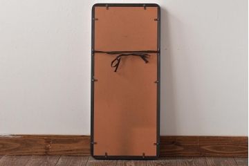 友雄造　彫金銅板　柿実詩図　額装(彫金家、作家物)(R-044318)