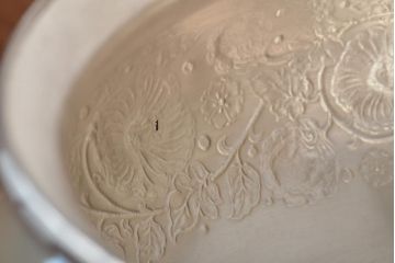 戦前　生駒製　純銀大香炉(彫金茶道具)(R-044321)