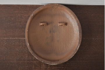 岡本太郎　太陽の顔　黒い太陽　大阪万博(共箱)(R-044332)