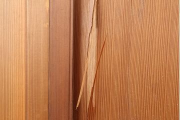 アンティーク建具　昭和中期　和モダンな空間演出におすすめな板戸2枚セット(引き戸、建具)(R-044363)