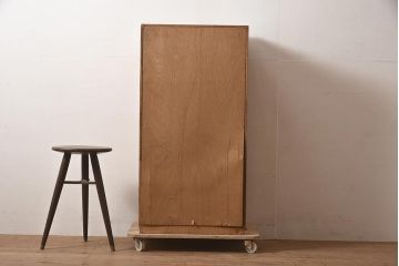 レトロ家具　昭和中期　オリヅル印　昭和レトロな佇まいが魅力のミシン糸ケース(引き出し、収納棚)(R-044372)