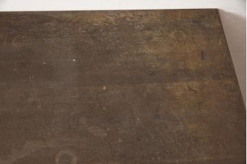 アンティーク家具　大正昭和初期　ナラ材　味わい深い木の質感が魅力の両袖机(デスク、ワークデスク、在宅ワーク、在宅用)(R-044374)