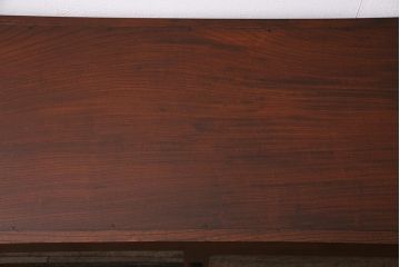 アンティーク家具　リメイク　三方ケヤキ材　高級感漂う上手物のローボード(テレビボード、テレビ台、リビングボード)(R-044383)