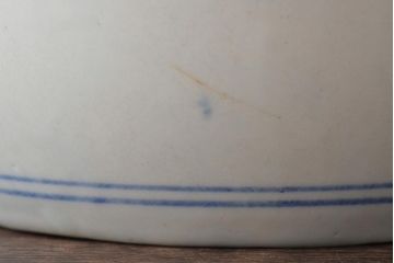 アンティーク雑貨　昭和初期　山水図　和レトロな瀬戸火鉢(鉢カバー)(R-044394)