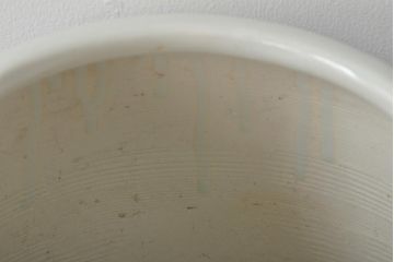 アンティーク雑貨　昭和初期　山水図　和レトロな瀬戸火鉢(鉢カバー)(R-044394)