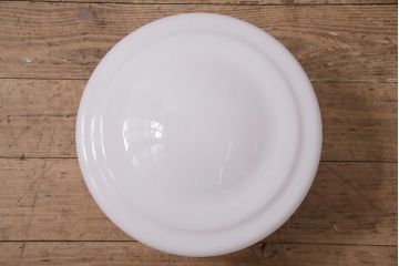 アンティーク照明　昭和初期　ベルのようなデザインのブラケットが素敵なペンダントライト(天井照明、吊り下げ照明)(R-044404)