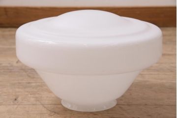 アンティーク照明　昭和初期　ベルのようなデザインのブラケットが素敵なペンダントライト(天井照明、吊り下げ照明)(R-044404)