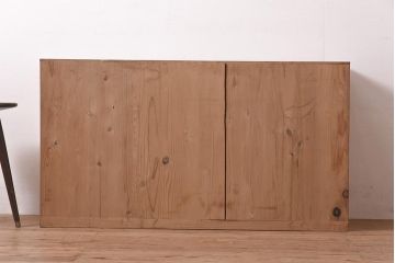 アンティーク家具　モダンなリメイクのローチェスト・3段(サイドボード、引き出し分割、衣装箪笥)(R-044406)