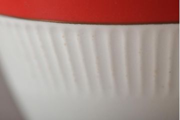 アンティーク　昭和初期　東洋陶器(東陶、トートー)　レトロシックなカップ&ソーサー6客セット(陶磁器)(R-044411)