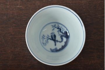 九谷陶源製　九谷赤絵茶碗10客(茶道具、共箱)(R-044417)