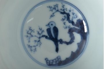 九谷陶源製　九谷赤絵茶碗10客(茶道具、共箱)(R-044417)