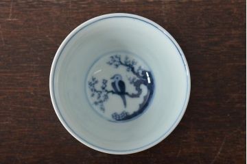 九谷陶源製　九谷赤絵茶碗10客(茶道具、共箱)(R-044418)