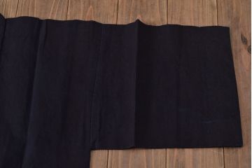 大正〜昭和初期　古い　藍染　木綿　半纏(古布、万荒木屋)(R-044499)