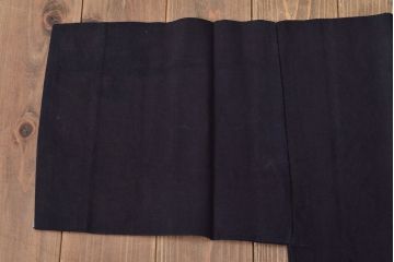大正〜昭和初期　古い　藍染　木綿　半纏(古布、万荒木屋)(R-044500)