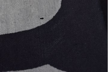 大正〜昭和初期　古い　藍染　木綿　半纏(古布、万荒木屋)(R-044500)