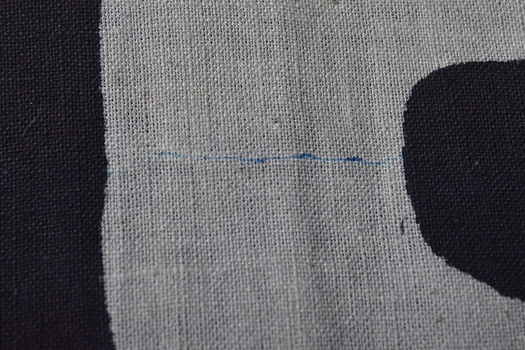 大正〜昭和初期　古い　藍染　木綿　半纏(古布、万荒木屋)(R-044500)