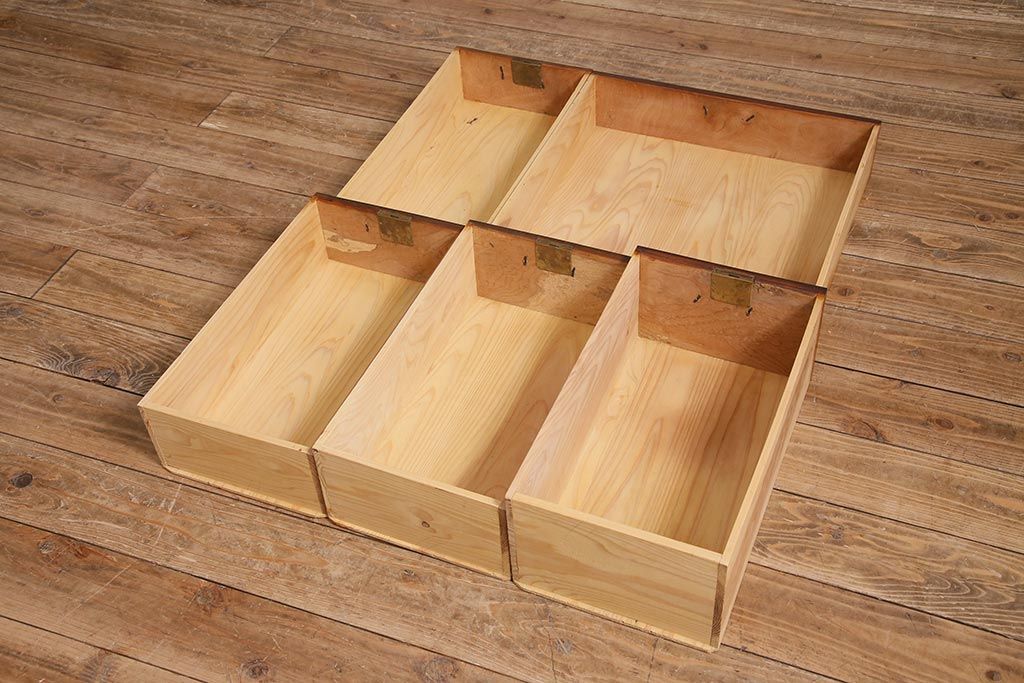 アンティーク家具　大正ロマン　ケヤキ材　挽き物脚が目を引くおしゃれな片袖机(片袖デスク、ワークデスク、在宅ワーク、在宅用)(R-044508)