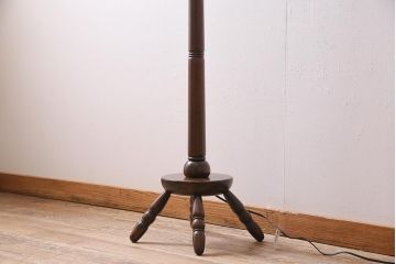 ヴィンテージ照明　松本民芸家具　絶版品　激レア!品のある佇まいが魅力のB型フロアスタンド(スタンドライト、フロアライト、照明、ビンテージ)(R-044511)