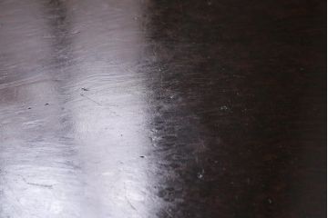 アンティーク家具　高級品　レア!　楓(カエデ)鳥眼杢材　上質な座卓(文机、平机、ローテーブル)(R-044517)