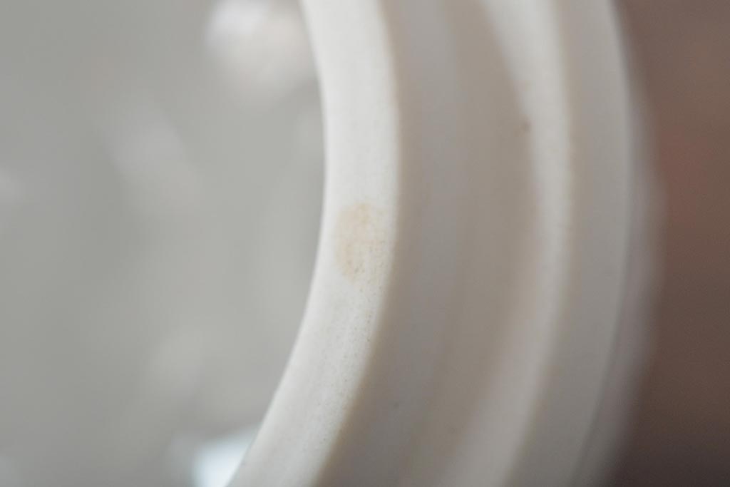 中古　ハンガリー　HOLLOHAZA(ホロハーザ)　Pannonia(パノニア)　シュガーポット　クリーマー　2点セット(ミルクジャー、洋食器)(R-044525)