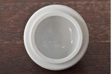 中古　ハンガリー　HOLLOHAZA(ホロハーザ)　Pannonia(パノニア)　シュガーポット　クリーマー　2点セット(ミルクジャー、洋食器)(R-044526)