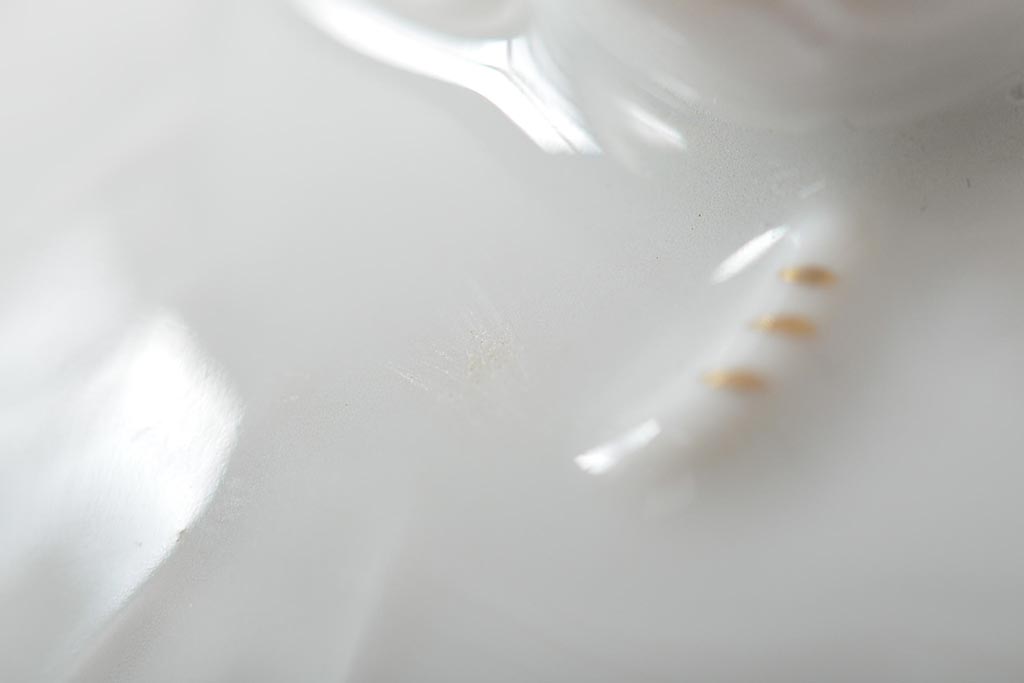 中古　ハンガリー　HOLLOHAZA(ホロハーザ)　Pannonia(パノニア)　シュガーポット　クリーマー　2点セット(ミルクジャー、洋食器)(R-044526)