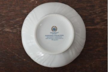 中古　ハンガリー　HOLLOHAZA(ホロハーザ)　Pannonia(パノニア)　シュガーポット　クリーマー　2点セット(ミルクジャー、洋食器)(R-044526)