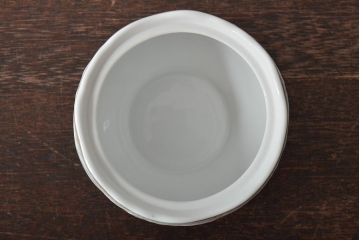 中古　ハンガリー　HOLLOHAZA(ホロハーザ)　Pannonia(パノニア)　シュガーポット　ミルクジャー　2点セット(クリーマー、洋食器)(R-044527)