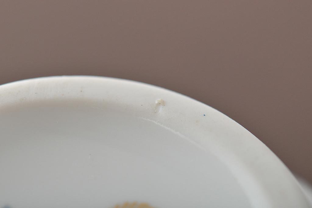 中古　ハンガリー　HOLLOHAZA(ホロハーザ)　Pannonia(パノニア)　シュガーポット　ミルクジャー　2点セット(クリーマー、洋食器)(R-044527)