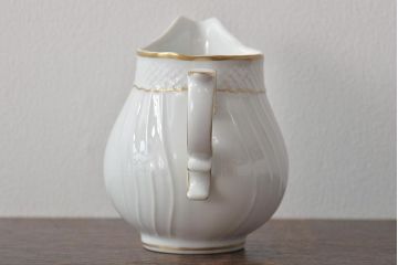 中古　ハンガリー　HOLLOHAZA(ホロハーザ)　Pannonia(パノニア)　ミルクジャー(クリーマー、洋食器)(R-044530)