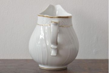 中古　ハンガリー　HOLLOHAZA(ホロハーザ)　Pannonia(パノニア)　ミルクジャー(クリーマー、洋食器)(R-044531)