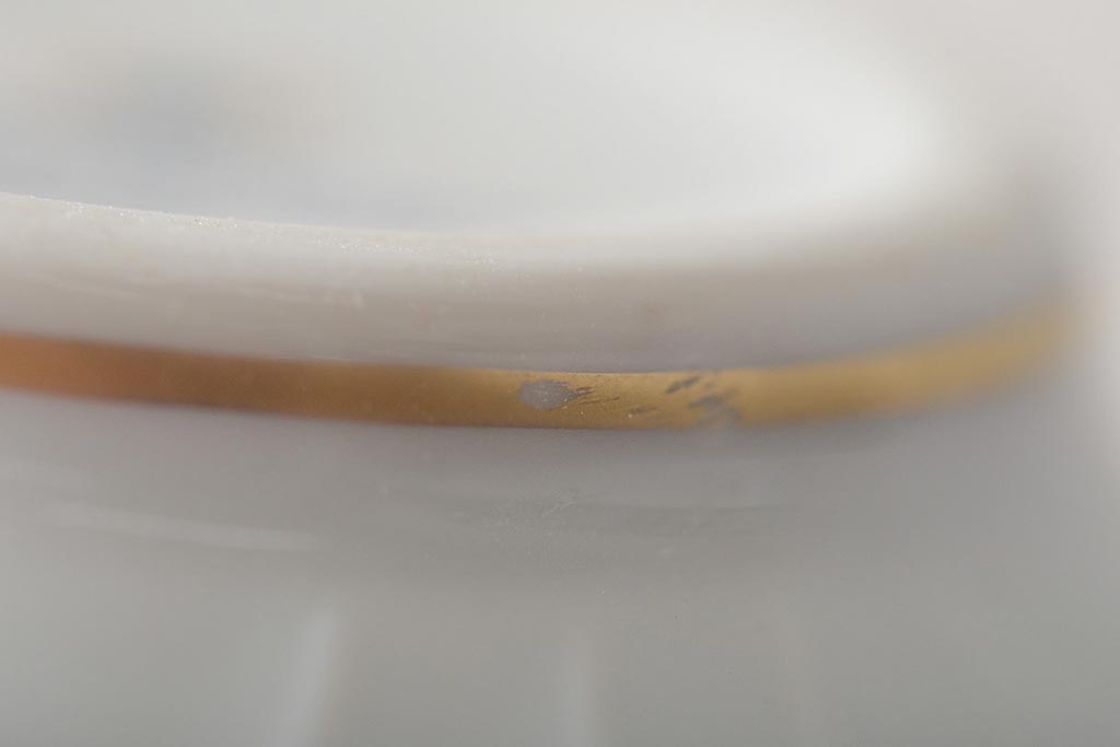 中古　ハンガリー　HOLLOHAZA(ホロハーザ)　Pannonia(パノニア)　ミルクジャー(クリーマー、洋食器)(R-044532)