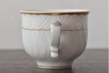 中古　ハンガリー　HOLLOHAZA(ホロハーザ)　Pannonia(パノニア)　カップ&ソーサー6客セット(洋食器)(R-044534)